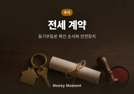 전세 계약 전 체크리스트, 전세사기 피하는 등기부등본 확인 순서