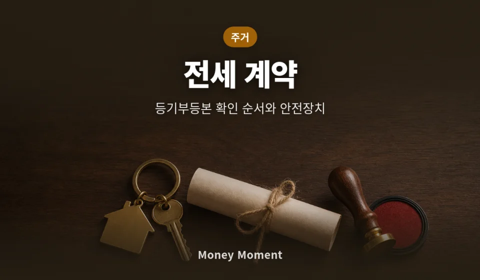 전세 계약 전 체크리스트, 전세사기 피하는 등기부등본 확인 순서