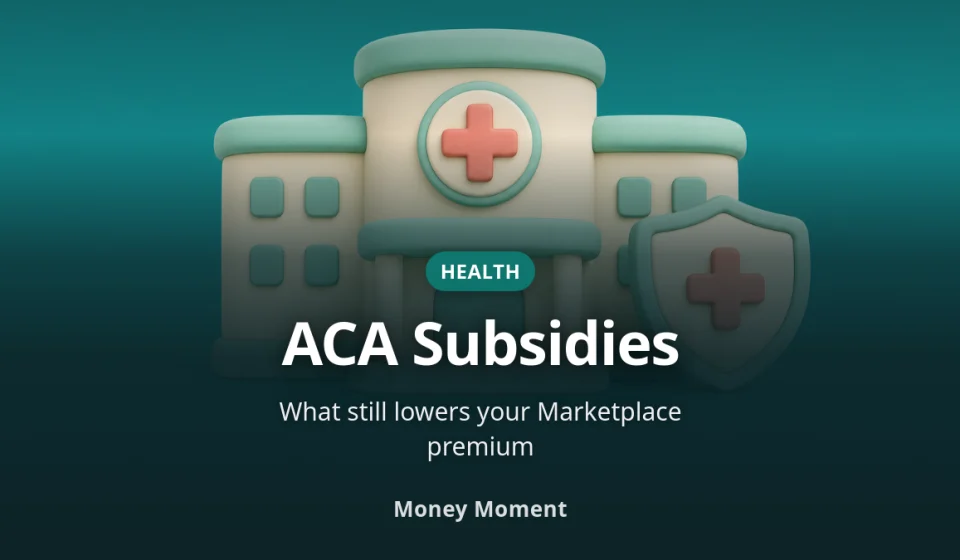 ACA Marketplace Subsidies After the Enhanced Credits Expired