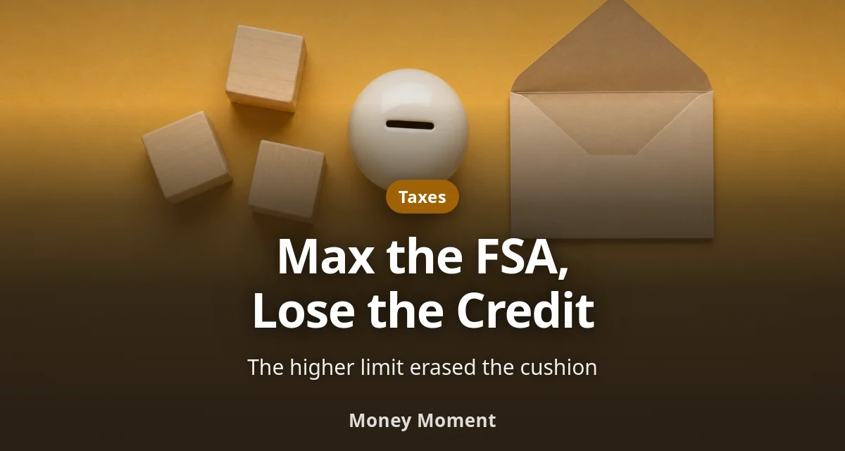 Maxing Your Dependent Care FSA Now Erases the Tax Credit