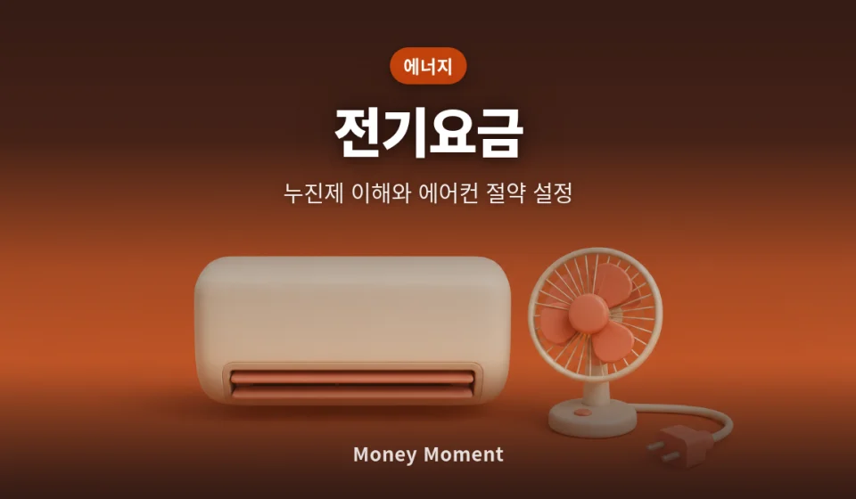 전기요금 폭탄 피하는 법, 누진제 구간 이해와 여름철 에어컨 절약 설정