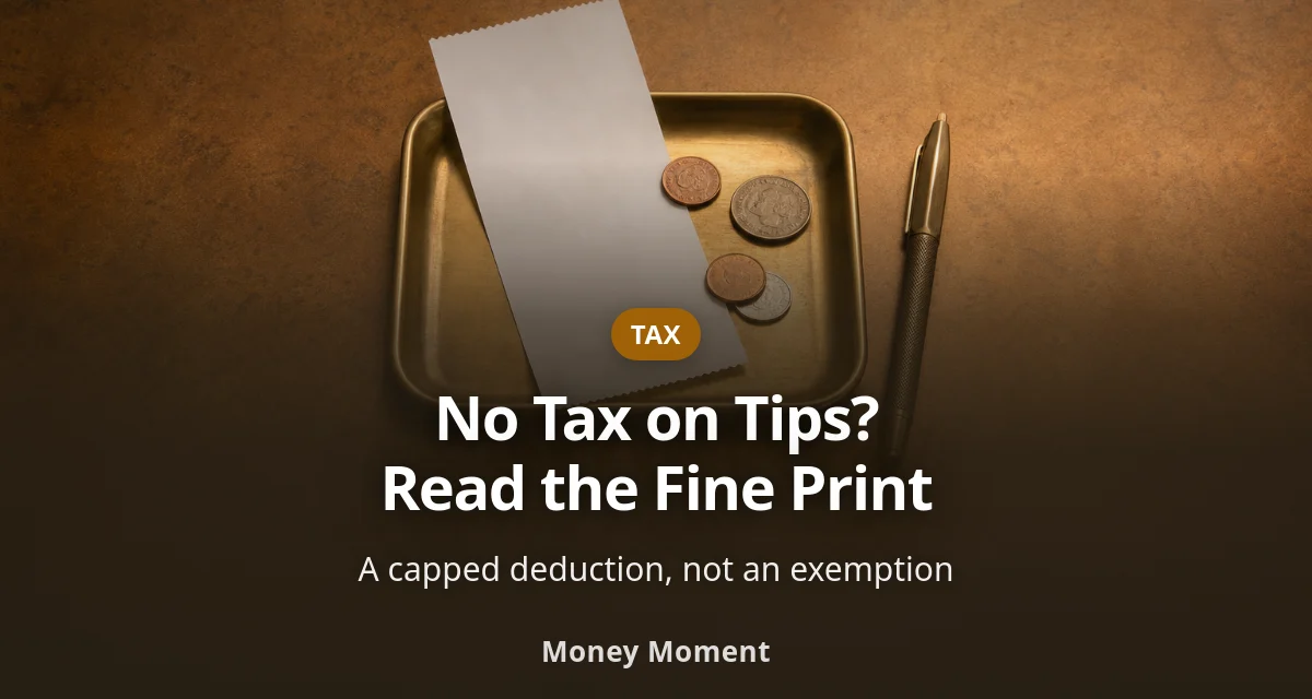 No Tax on Tips or Overtime? What the Law Really Does