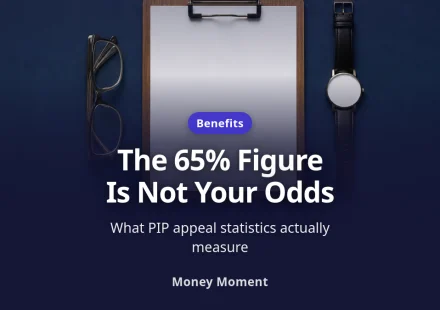 Your PIP Appeal Odds Are Not 65% — Here's the Real Number