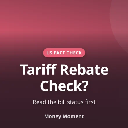 Is There a Tariff Rebate Check in 2026? Check the Bill First