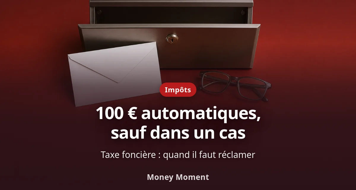 Taxe foncière : le dégrèvement automatique qui ne l'est pas