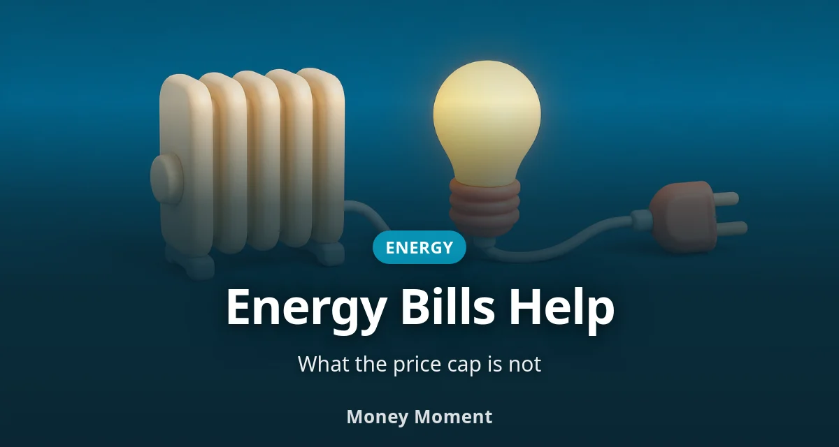 Help With Energy Bills: What the Price Cap Is Not, and What You Can Claim