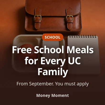 Free School Meals: The Earnings Cap Goes in September