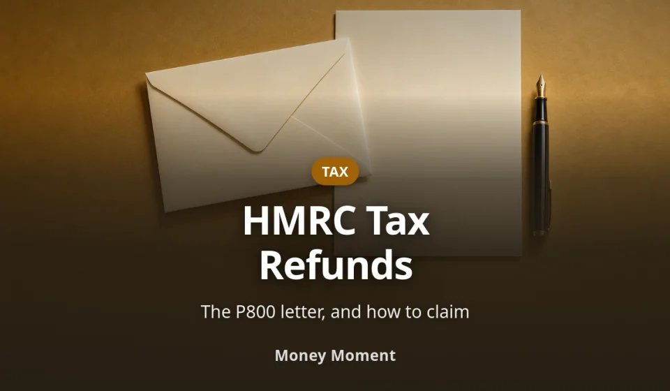 HMRC Tax Refunds: The P800 Letter, and Why No Cheque Arrives