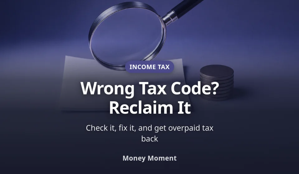 Wrong Tax Code? How to Check It, Fix It, and Get Overpaid Tax Back