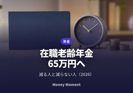 在職老齢年金2026：基準額が65万円に、減る人と減らない人